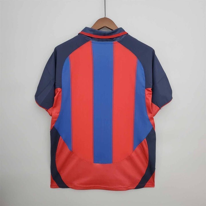 03/04 FC Barcelona Home Kit from FootballPrestige.club - Premium Football Kits