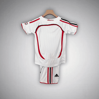 06/07 AC Milan Away Kids Size Kit from FootballPrestige.club - Premium Football Kits