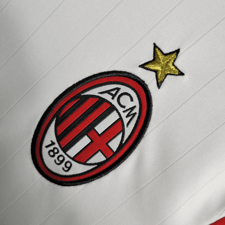 06/07 AC Milan Away Premium Long Sleeve Kit from FootballPrestige.club - Premium Football Kits