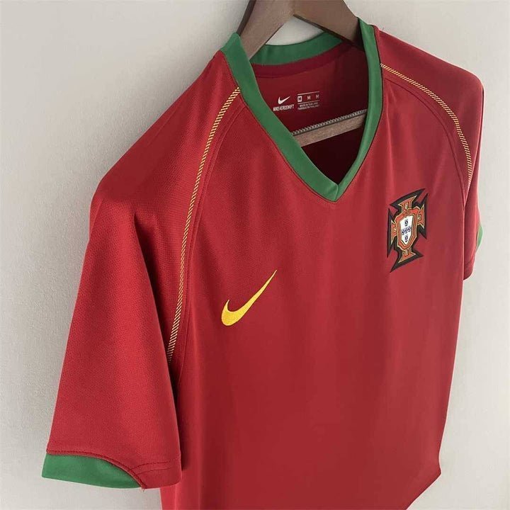 06/07 Portugal Home Kit from FootballPrestige.club - Premium Football Kits