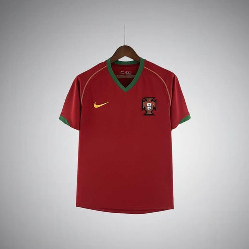 06/07 Portugal Home Kit from FootballPrestige.club - Premium Football Kits