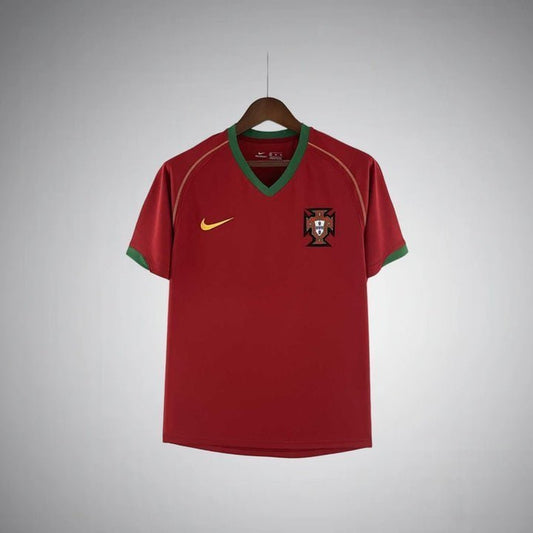 06/07 Portugal Home Kit from FootballPrestige.club - Premium Football Kits