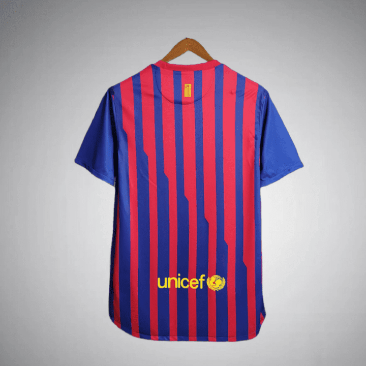 11/12 FC Barcelona Home Kit from FootballPrestige.club - Premium Football Kits