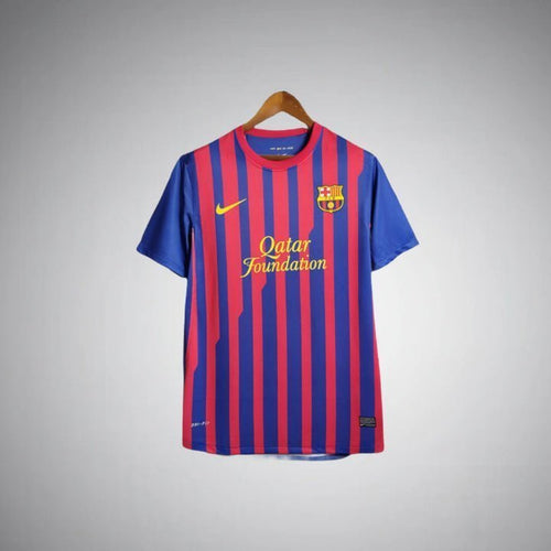 11/12 FC Barcelona Home Kit from FootballPrestige.club - Premium Football Kits