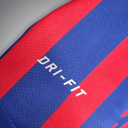 11/12 FC Barcelona Long Sleeve Home Kit from FootballPrestige.club - Premium Football Kits