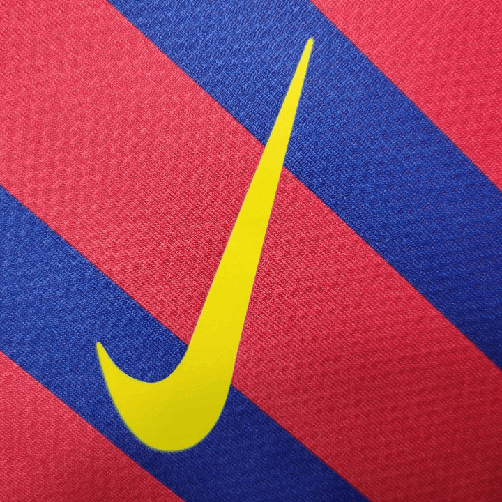 11/12 FC Barcelona Long Sleeve Home Kit from FootballPrestige.club - Premium Football Kits