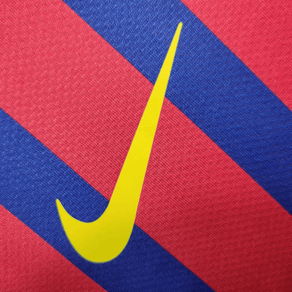 11/12 FC Barcelona Long Sleeve Home Kit from FootballPrestige.club - Premium Football Kits