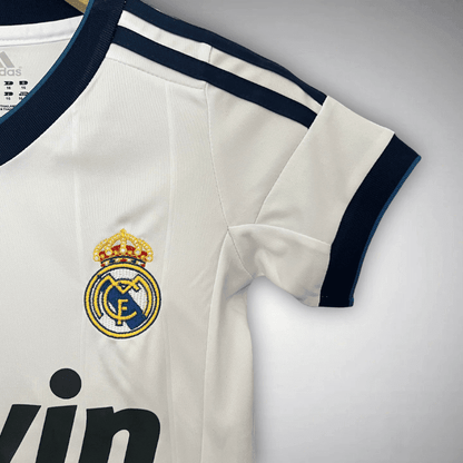 12/13 Real Madrid Home Kids Size Kit from FootballPrestige.club - Premium Football Kits