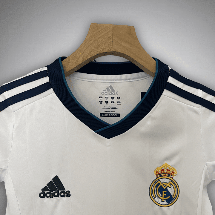 12/13 Real Madrid Home Kids Size Kit from FootballPrestige.club - Premium Football Kits