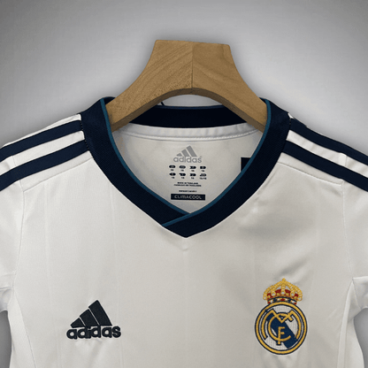 12/13 Real Madrid Home Kids Size Kit from FootballPrestige.club - Premium Football Kits