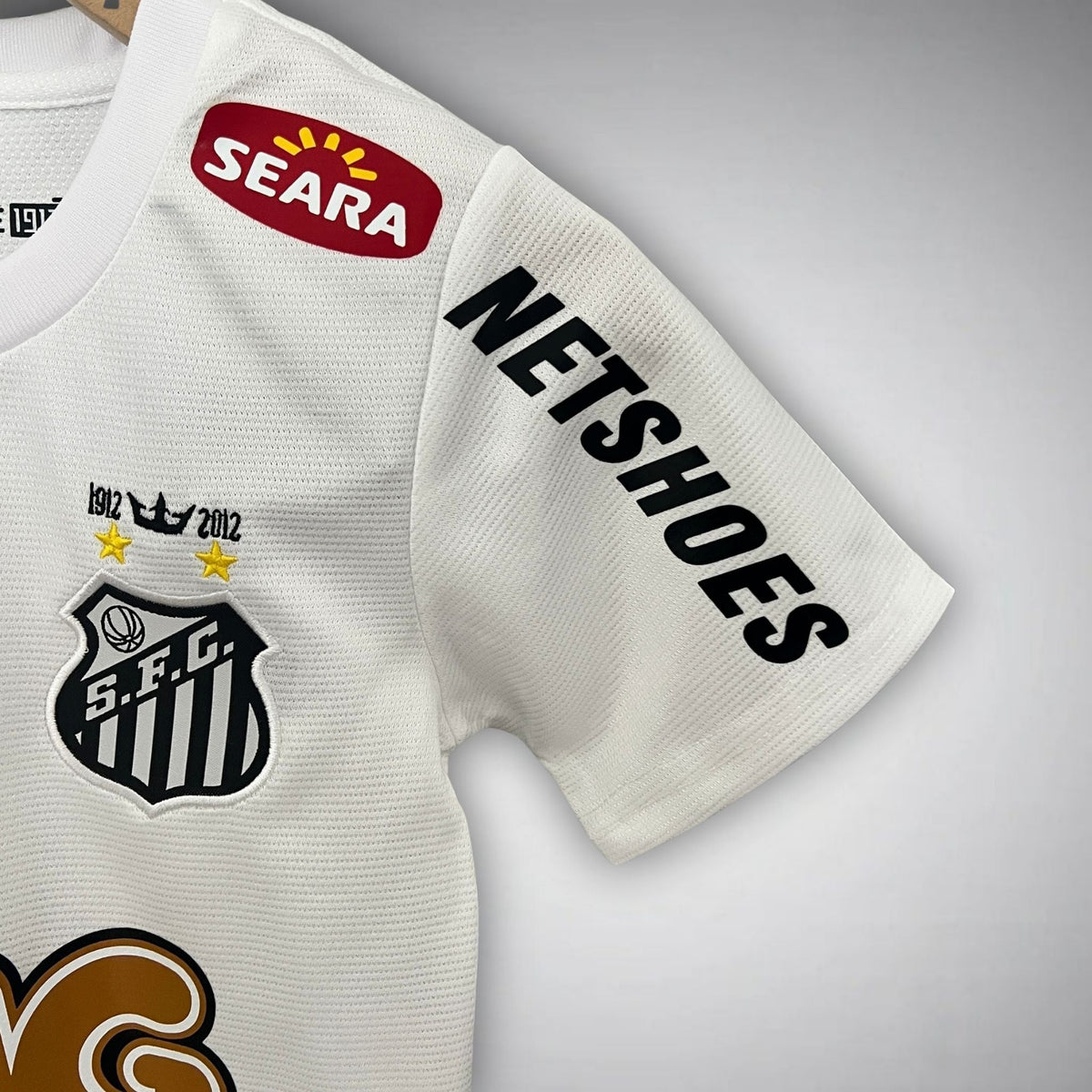 12/13 Santos FC Home Kids Size Kit from FootballPrestige.club - Premium Football Kits
