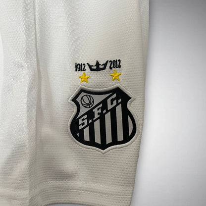 12/13 Santos FC Home Kids Size Kit from FootballPrestige.club - Premium Football Kits