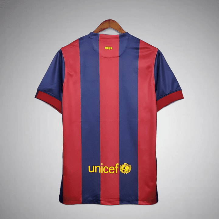 14/15 FC Barcelona Home Kit from FootballPrestige.club - Premium Football Kits