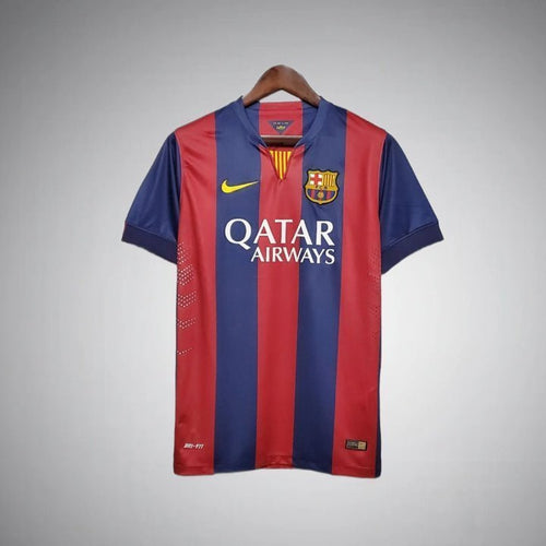 14/15 FC Barcelona Home Kit from FootballPrestige.club - Premium Football Kits