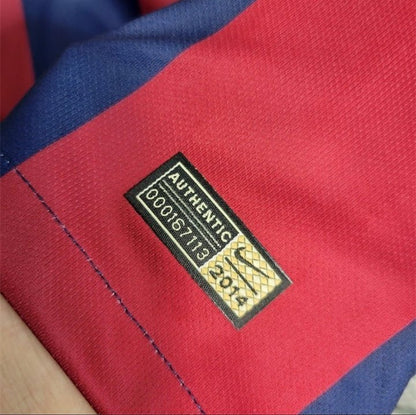 14/15 FC Barcelona Home Kit from FootballPrestige.club - Premium Football Kits
