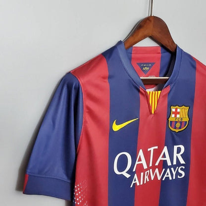 14/15 FC Barcelona Home Kit from FootballPrestige.club - Premium Football Kits