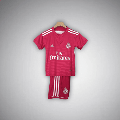 14/15 Real Madrid Away Premium Kids Size Kit from FootballPrestige.club - Premium Football Kits