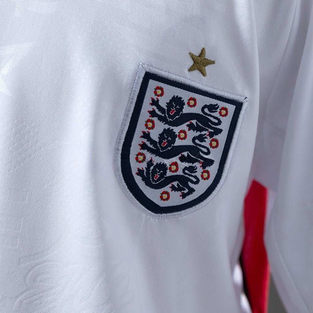 2026 England Home Kids Size Kit from FootballPrestige.club - Premium Football Kits