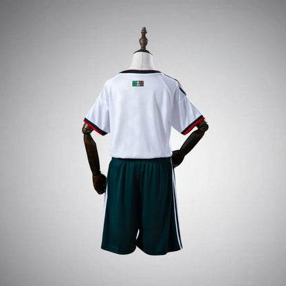 2026 Mexico Away Kids Size Kit from FootballPrestige.club - Premium Football Kits