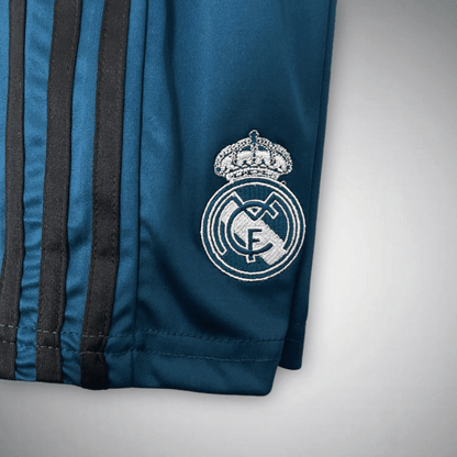 17/18 Real Madrid Third Premium Kids Size Kit from FootballPrestige.club - Premium Football Kits