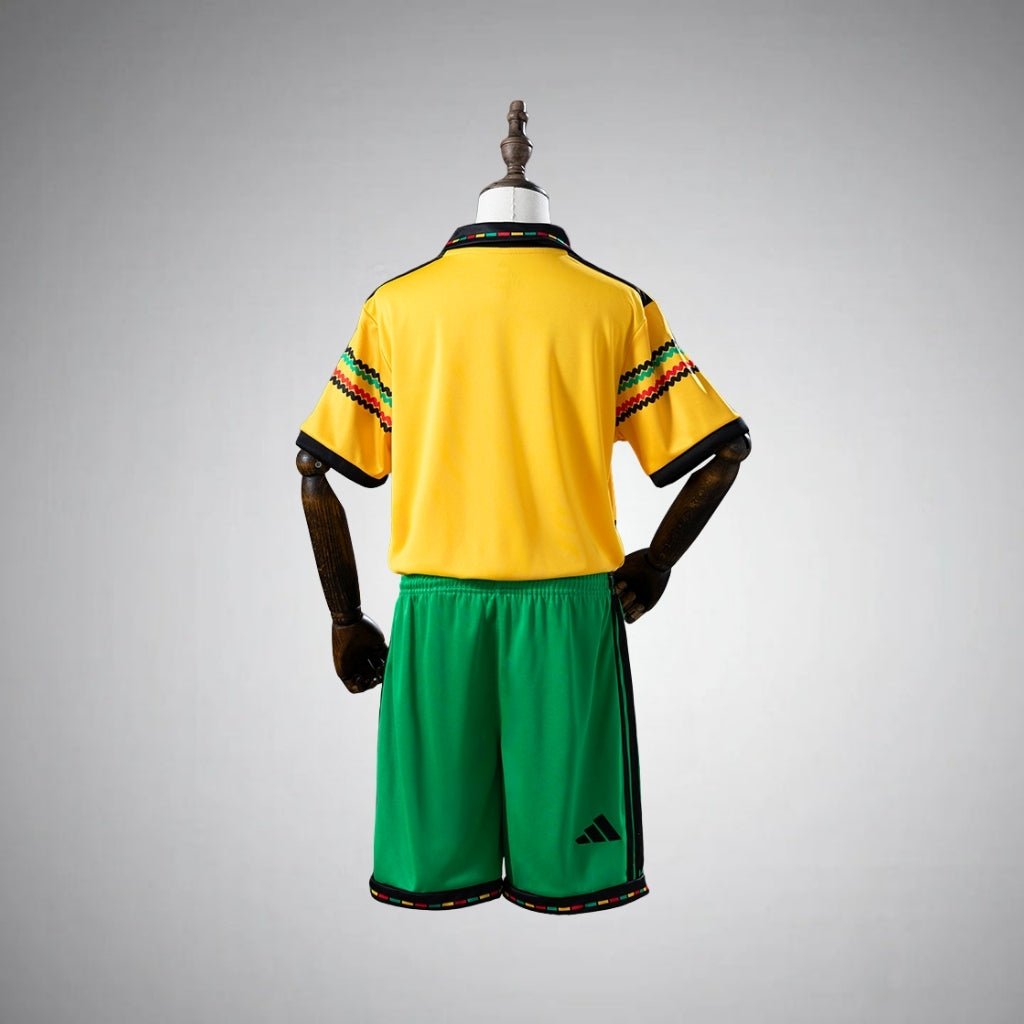 2026 Jamaica Home Kids Size Kit from FootballPrestige.club - Premium Football Kits