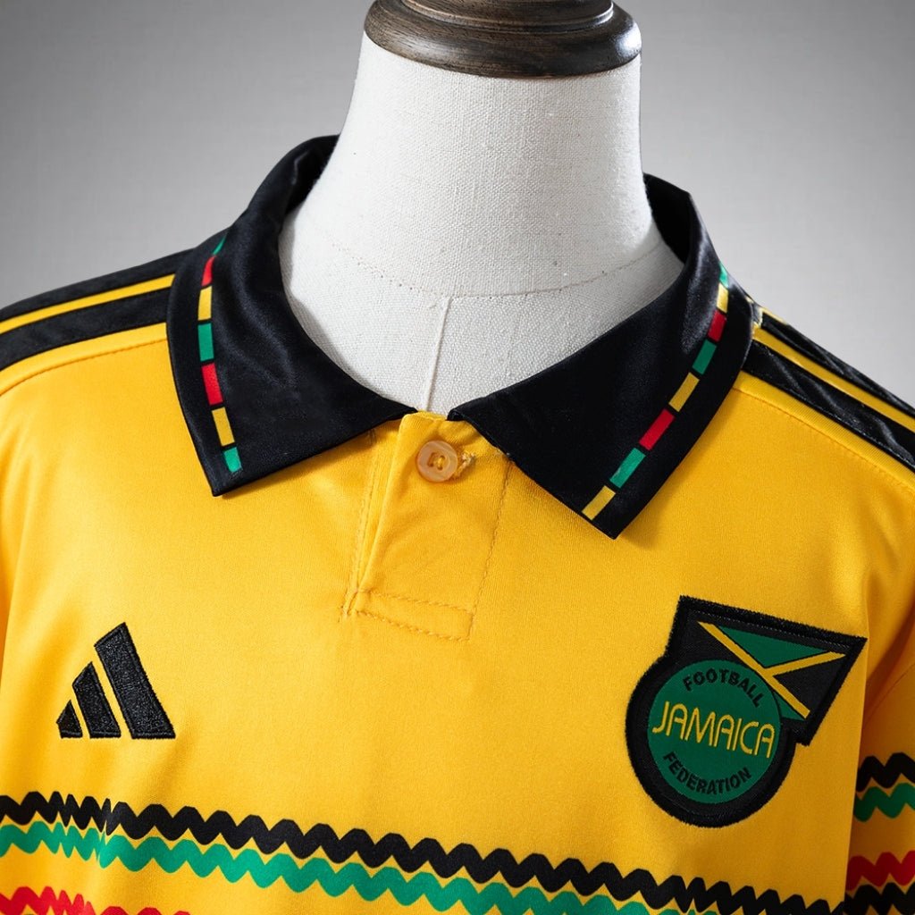 2026 Jamaica Home Kids Size Kit from FootballPrestige.club - Premium Football Kits