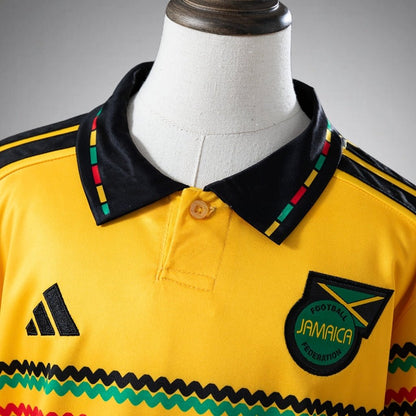 2026 Jamaica Home Kids Size Kit from FootballPrestige.club - Premium Football Kits