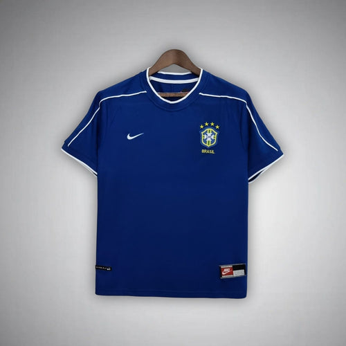 1998 Brazil Away Kit from FootballPrestige.club - Premium Football Kits