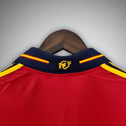 2000 Spain Home Kit from FootballPrestige.club - Premium Football Kits