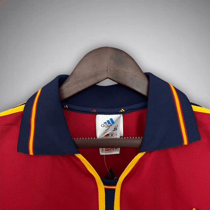 2000 Spain Home Kit from FootballPrestige.club - Premium Football Kits