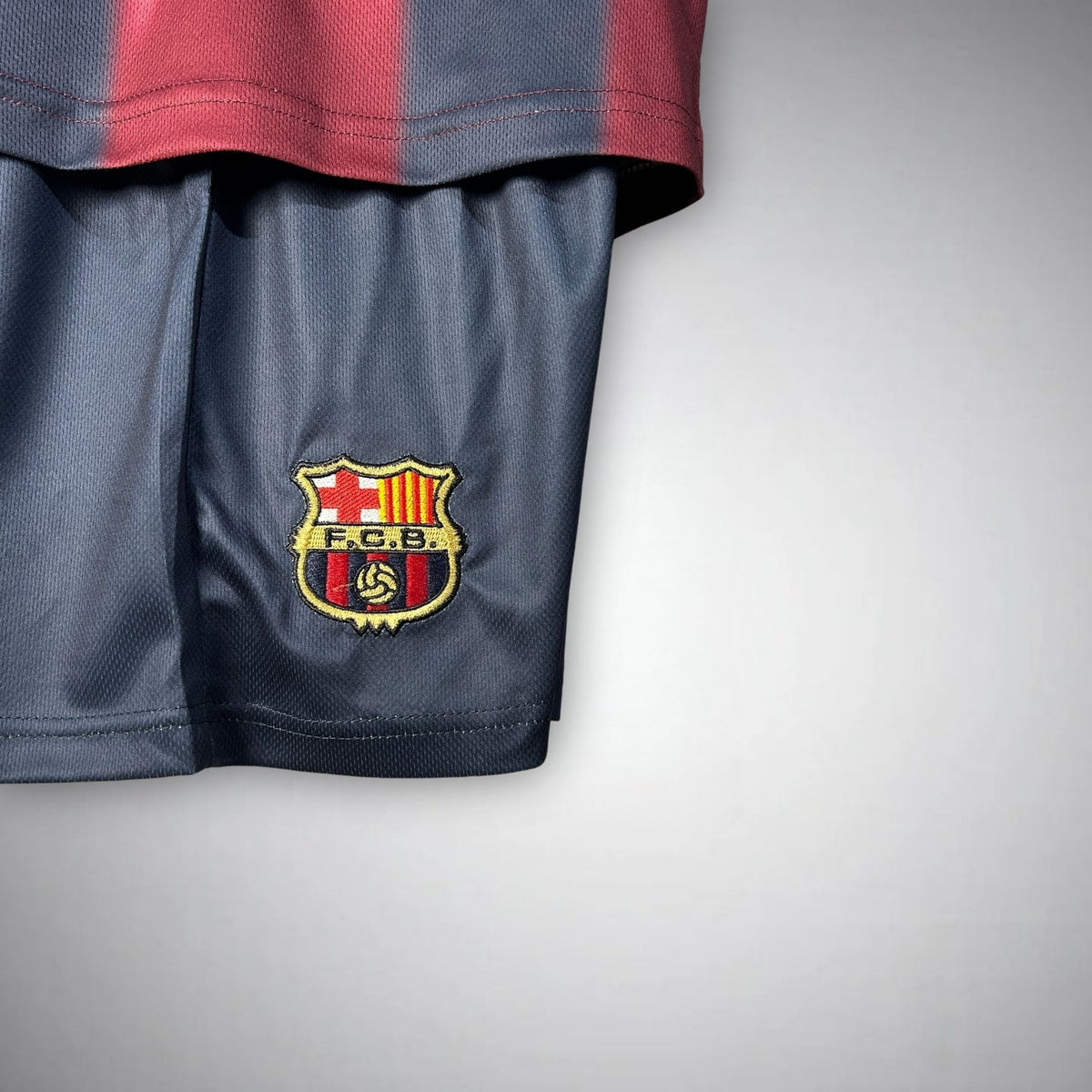 2000/01 FC Barcelona Retro x Cactus Jack Limited Edition Kids Size Home Kit from FootballPrestige.club - Premium Football Kits