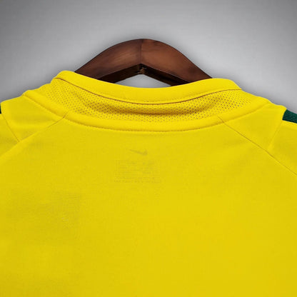 2002 Brazil Home Kit from FootballPrestige.club - Premium Football Kits