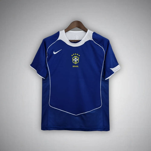 2004 Brazil Away Kit from FootballPrestige.club - Premium Football Kits