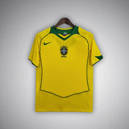 2004 Brazil Home Kit from FootballPrestige.club - Premium Football Kits