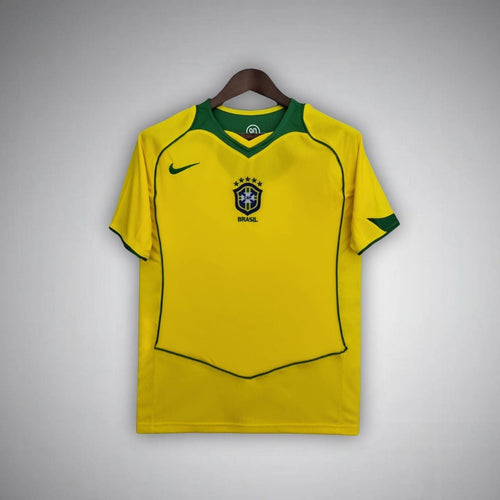 2004 Brazil Home Kit from FootballPrestige.club - Premium Football Kits