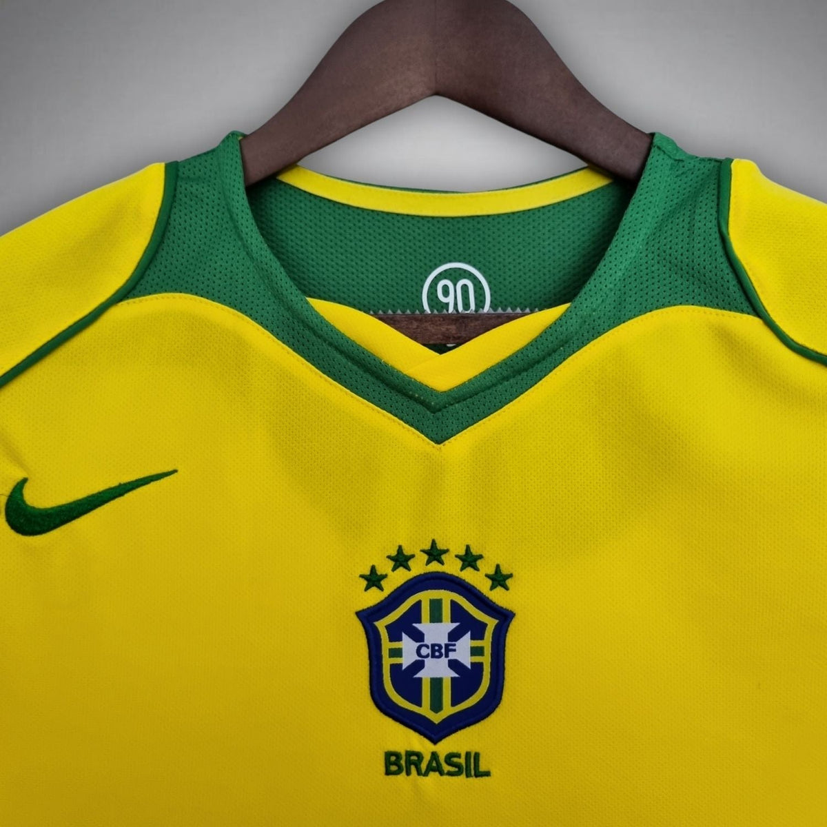2004 Brazil Home Kit from FootballPrestige.club - Premium Football Kits