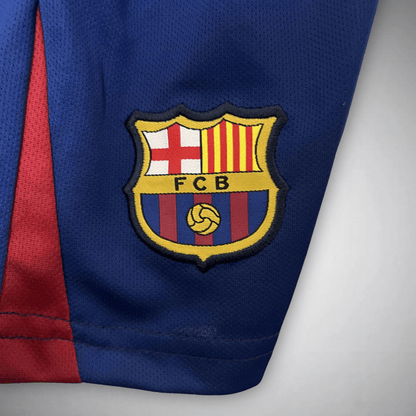2009 FC Barcelona UCL Final Kids Size Kit from FootballPrestige.club - Premium Football Kits