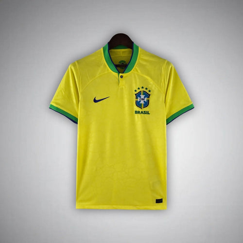 2022 Brazil Home Kit from FootballPrestige.club - Premium Football Kits