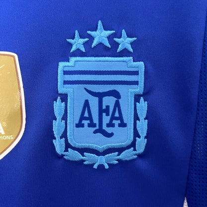 2024 Argentina Away Kids Size Kit from FootballPrestige.club - Premium Football Kits