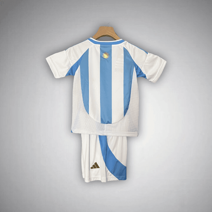 2024 Argentina Home Kids Size Kit from FootballPrestige.club - Premium Football Kits