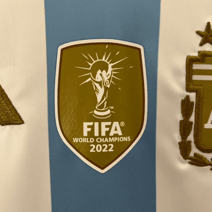 2024 Argentina Home Kids Size Kit from FootballPrestige.club - Premium Football Kits