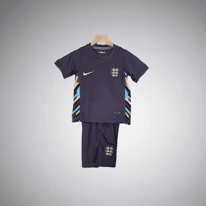 2024 England Away Kids Size Kit from FootballPrestige.club - Premium Football Kits