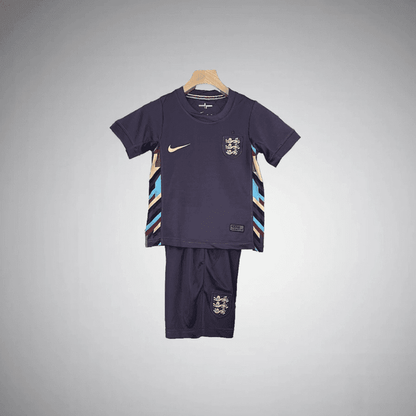 2024 England Away Kids Size Kit from FootballPrestige.club - Premium Football Kits