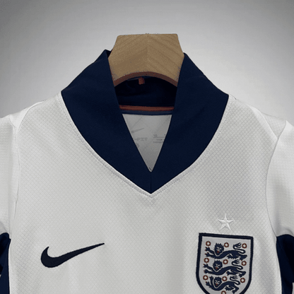 2024 England Home Kids Size Kit from FootballPrestige.club - Premium Football Kits