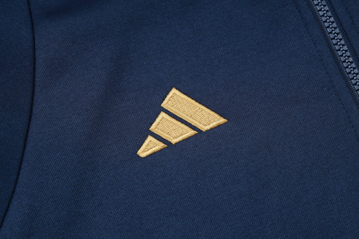 2024 Italy Dark Blue Premium Tracksuit from FootballPrestige.club - Premium Football Kits