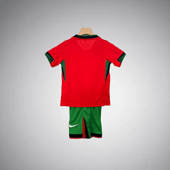 2024 Portugal Home Kids Size Kit from FootballPrestige.club - Premium Football Kits
