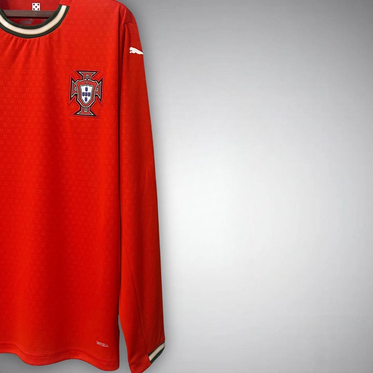 2025 Portugal Home Long Sleeve Kit from FootballPrestige.club - Premium Football Kits