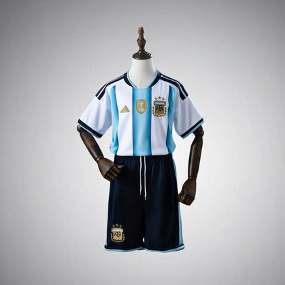 2026 Argentina Home Kids Size Kit from FootballPrestige.club - Premium Football Kits