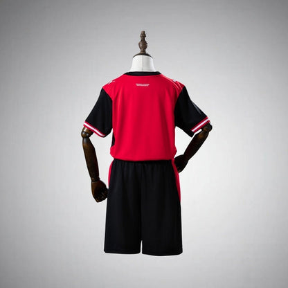 2026 Austria Home Kids Size Kit from FootballPrestige.club - Premium Football Kits