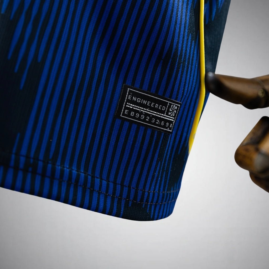 2026 Brazil Away Kids Size Kit from FootballPrestige.club - Premium Football Kits